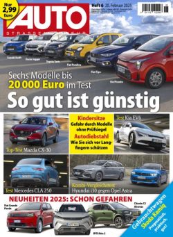 Auto Strassenverkehr – 19 Februar 2025
