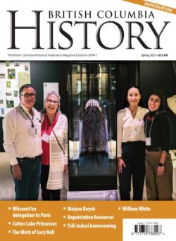 British Columbia History – Spring 2025