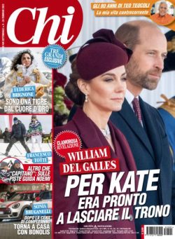 Chi – 26 Febbraio 2025