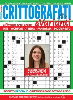 Crittografati & Varianti – Aprile 2025