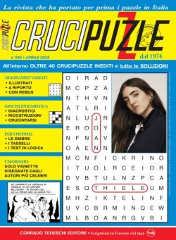 Crucipuzzle – Aprile 2025