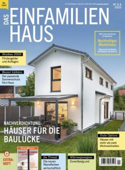 Das Einfamilienhaus – Marz-April 2025
