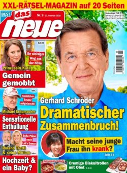 Das Neue – 22 Februar 2025