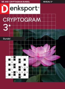 Denksport Cryptogrammen 3 bundel – 20 Maart 2025