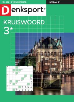Denksport Kruiswoord 3 – 20 Maart 2025