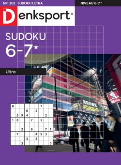 Denksport Sudoku 6-7 ultra – 20 Maart 2025
