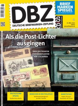 Deutsche Briefmarken-Zeitung – 10 Marz 2025