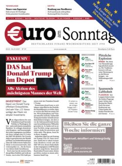 Euro am Sonntag – 28 Februar 2025