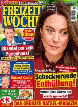 Freizeitwoche – 5 Marz 2025