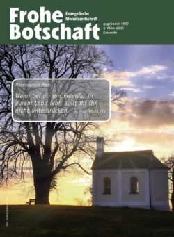 Frohe Botschaft – 2 Marz 2025