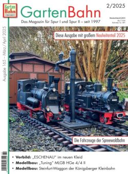 GartenBahn – Marz-April 2025