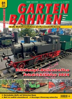 Gartenbahnen – Februar-Marz-April 2025
