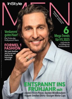 InStyle Men – Marz 2025