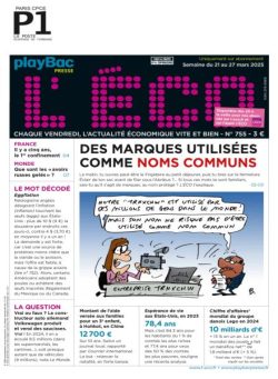 L’eCO – 21 Mars 2025