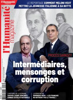 L’Humanite Magazine – 27 Mars 2025