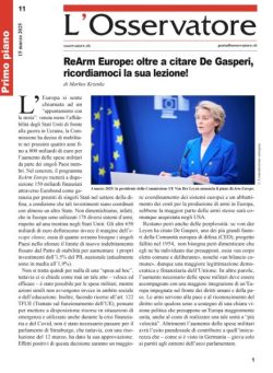 L’Osservatore – 15 Marzo 2025