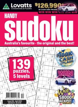 Lovatts Handy Sudoku – Issue 250 2025