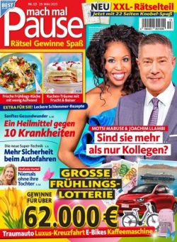 Mach mal Pause – 18 Marz 2025