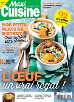 Maxi Cuisine – Mars-Avril 2025
