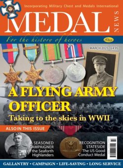 Medal News – March 2025