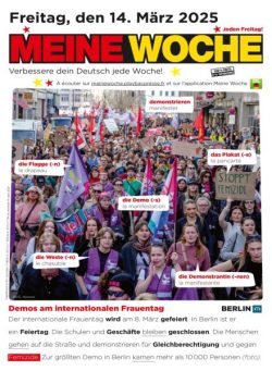 Meine Woche – 13 Marz 2025