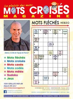 Mots Croises Magazine – 13 Fevrier 2025
