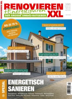 Renovieren + Energiesparen – Marz 2025