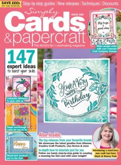 Simply Cards & Papercraft – Issue 268 2025