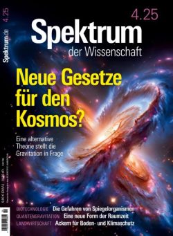 Spektrum der Wissenschaft – April 2025