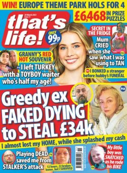 that’s life! UK – 13 March 2025