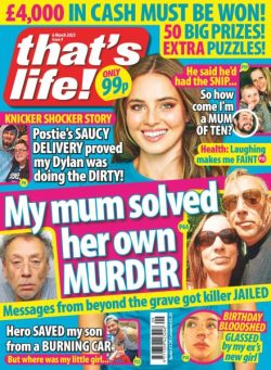 that’s life! UK – 27 February 2025