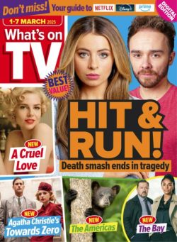What’s on TV – 1 March 2025
