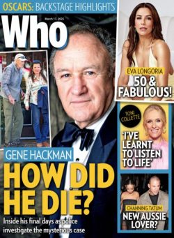 Who – 10 March 2025