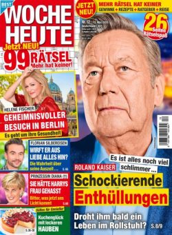 Woche Heute – 12 Marz 2025