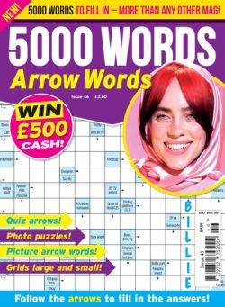 5000 Words Arrow words – April 2025