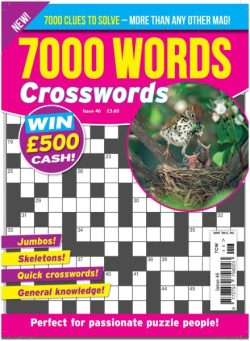 7000 Words Crosswords – April 2025