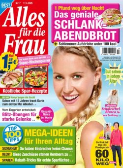 Alles fur die Frau – 17 April 2025