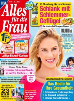 Alles fur die Frau – 25 April 2025