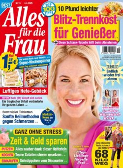 Alles fur die Frau – 4 April 2025