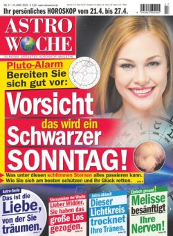 Astrowoche – 15 April 2025