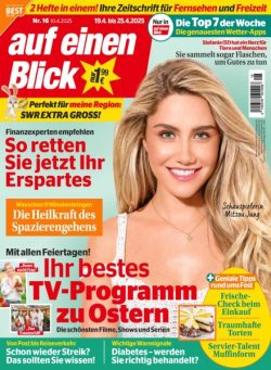 Auf Einen Blick – 10 April 2025