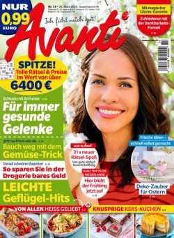 Avanti – 26 Marz 2025