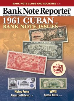 Bank Note Reporter – April 1 2025
