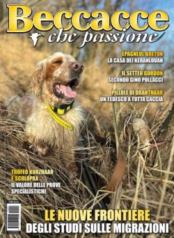 Beccacce Che Passione – Aprile-Maggio-Giugno 2025