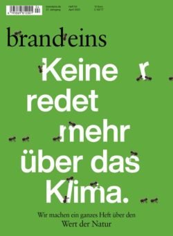 Brand Eins – April 2025