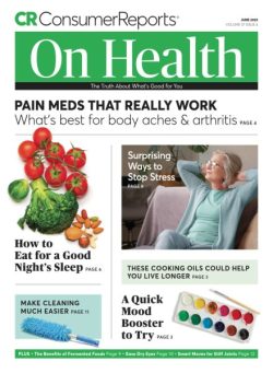 Consumer Reports on Health – June 2025