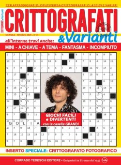 Crittografati & Varianti – Maggio 2025