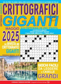 Crittografici Giganti – Maggio 2025