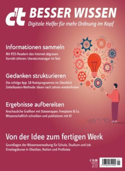 c’t Sonderhefte – 28 Marz 2025