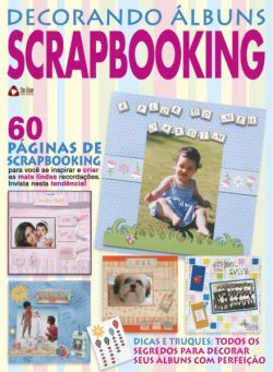 Decorando albuns Scrapbooking – Marco 2025